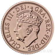2023 Gold Sovereign Coin Coronation Charles III