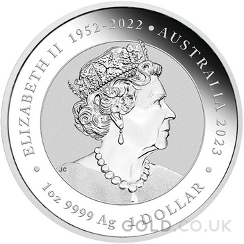2023 Dragon and Koi Silver Coin 1oz Perth Mint Australian Myths & Legends