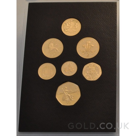2008 UK Coinage Emblems Gold Proof Collection Boxed