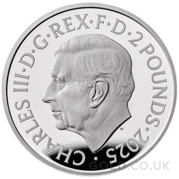 2025 Royal Mint 1oz Year of the Snake Proof Silver Coin Boxed