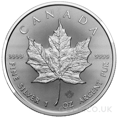 2024 Canadian Silver Maple Leaf Coin 1oz