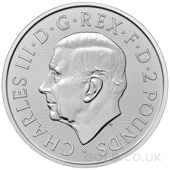 2024 St George & the Dragon 1oz Silver Coin