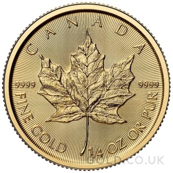 2025 1/4oz Canadian Maple Leaf Gold Coin