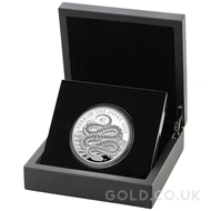 2025 Year of the Snake - 5oz Lunar Series Proof Silver Coin Boxed