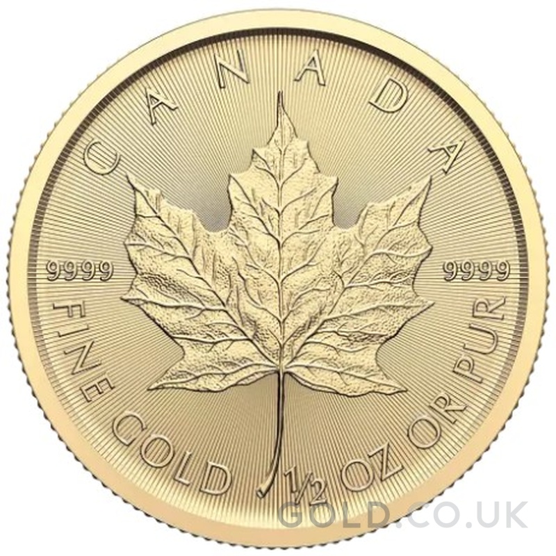 2024 1/2oz Canadian Maple Leaf Gold Coin