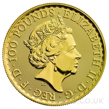 2017 Gold Britannia Coin 30th Anniversary 1oz