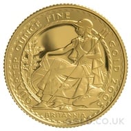 2005 Quarter Ounce Proof Britannia