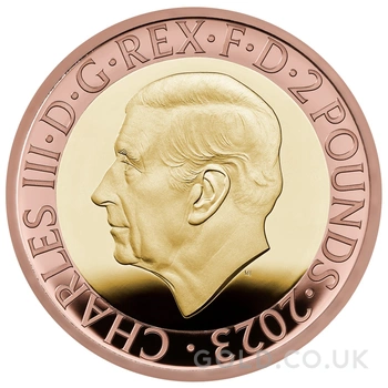 2023 Proof £2 Gold Coin Ada Lovelace Boxed