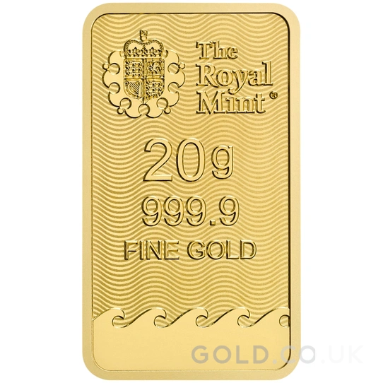 NEW 20g Gold Britannia Minted Bar