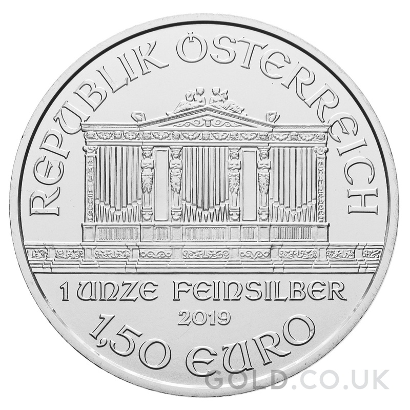 2019 Austrian Philharmonic Silver Coin 1oz