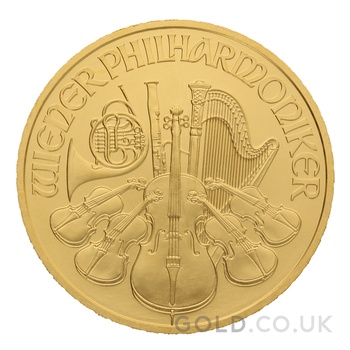 2022 1/2oz Austrian Gold Philharmonic Coin