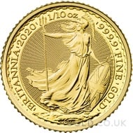 Tenth Ounce Gold Britannia (2020)