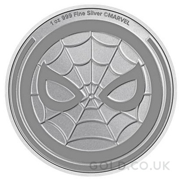2023 1oz Silver Spider-Man Coin