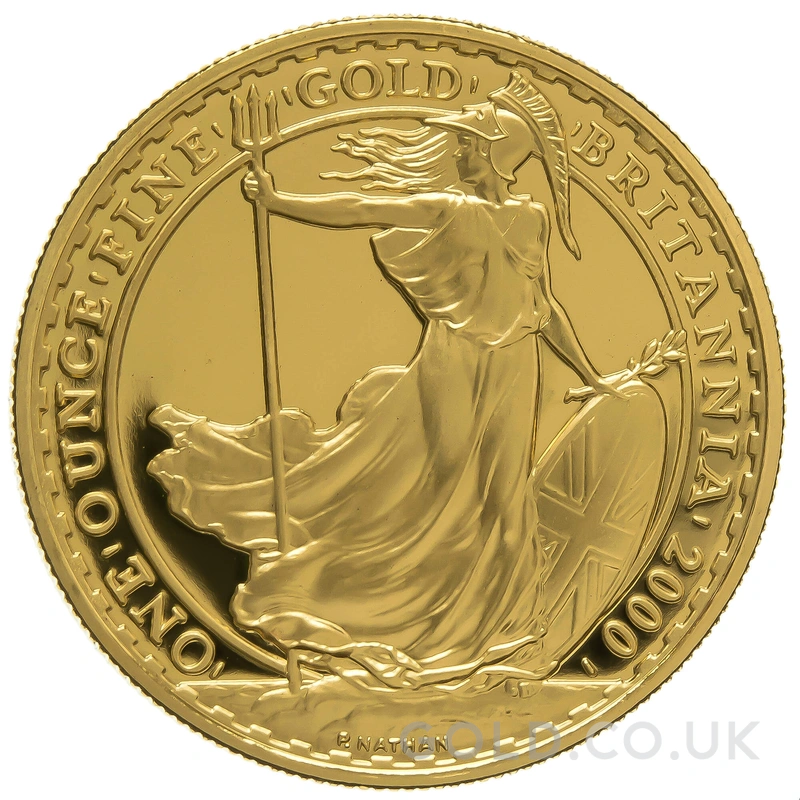 2000 Proof Gold Britannia Coin 1oz