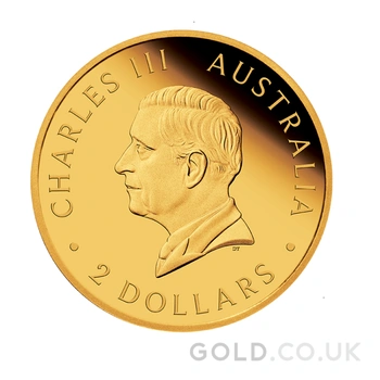 2026 0.5g Australian Mini Roo Proof Gold Coin