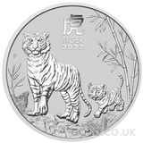 Silver Perth Mint Year of the Tiger 2oz (2022)
