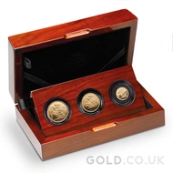 2014 Gold Proof Sovereign Standard Three Coin Boxed Set