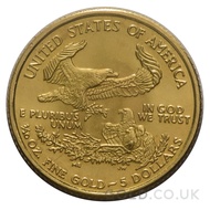 1986 1/10 oz Gold America Eagle