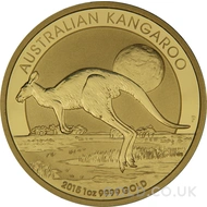2015 Gold Kangaroo Coin 1oz