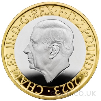 2023 JRR Tolkien Silver £2 Proof Coin Boxed