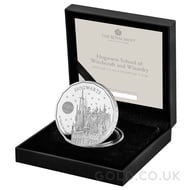 Hogwarts School 1oz  Proof Silver Coin Boxed (2023)