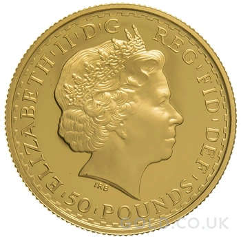 2005 Proof 1/2oz Gold Britannia Coin