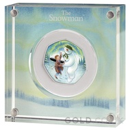 The Snowman 50p Proof Silver Coin Boxed (2023)