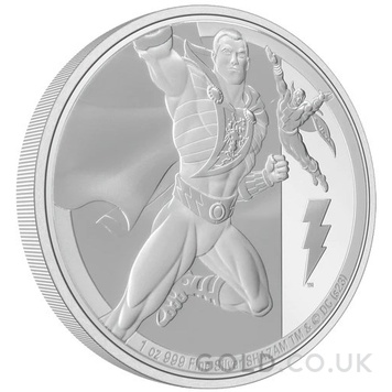 2023 Shazam Classic 1oz Proof Silver Coin Boxed