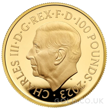 2023 Proof Merlin Gold Coin Myths & Legends 1oz Boxed