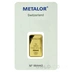 5g Gold Bar Metalor