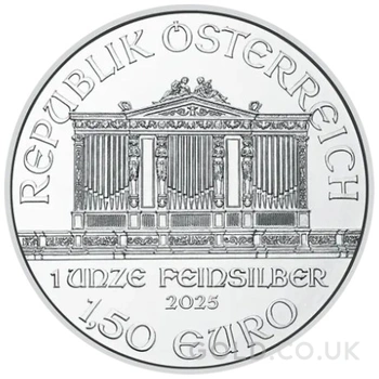 2025 Austrian Philharmonic Silver Coin 1oz