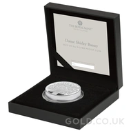 2023 2oz Music Legends - Shirley Bassey Proof Silver Coin Boxed