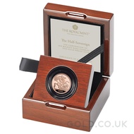 King Charles III Coronation Half-Sovereign Gold Proof Coin Boxed (2023)