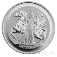 1oz Pegasus Reverse Proof Silver Coin (2017)