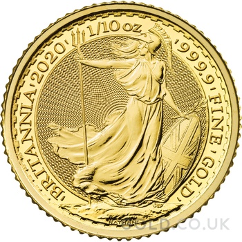 2020 1/10oz Gold Britannia Coin