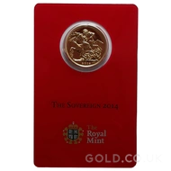 2014 Gold Sovereign Coin Elizabeth II (I)