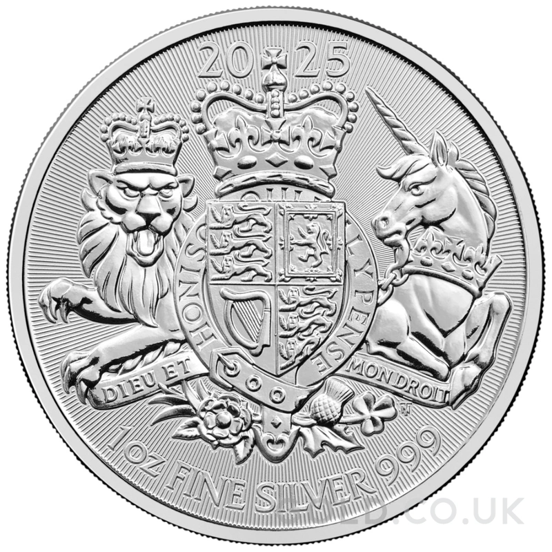 2025 Royal Arms Silver Coin 1oz