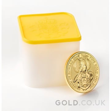 2017 1oz Griffin of Edward III Gold Coin Queen's Beasts