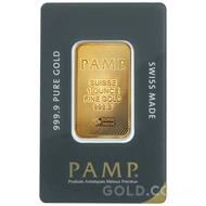 1oz PAMP Suisse Gold Bar