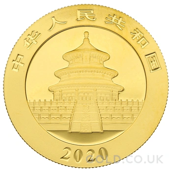 2020 15g Chinese Panda Gold Coin