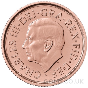 2025 Last of the Rose Gold Half Sovereign in a Gift Box