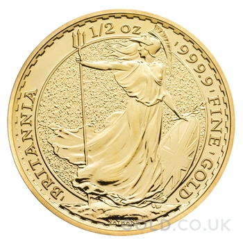 1/2oz Gold Britannia Coin Best Value