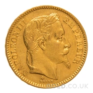 French Franc Gold Coins