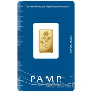 5g PAMP Rosa Gold bar