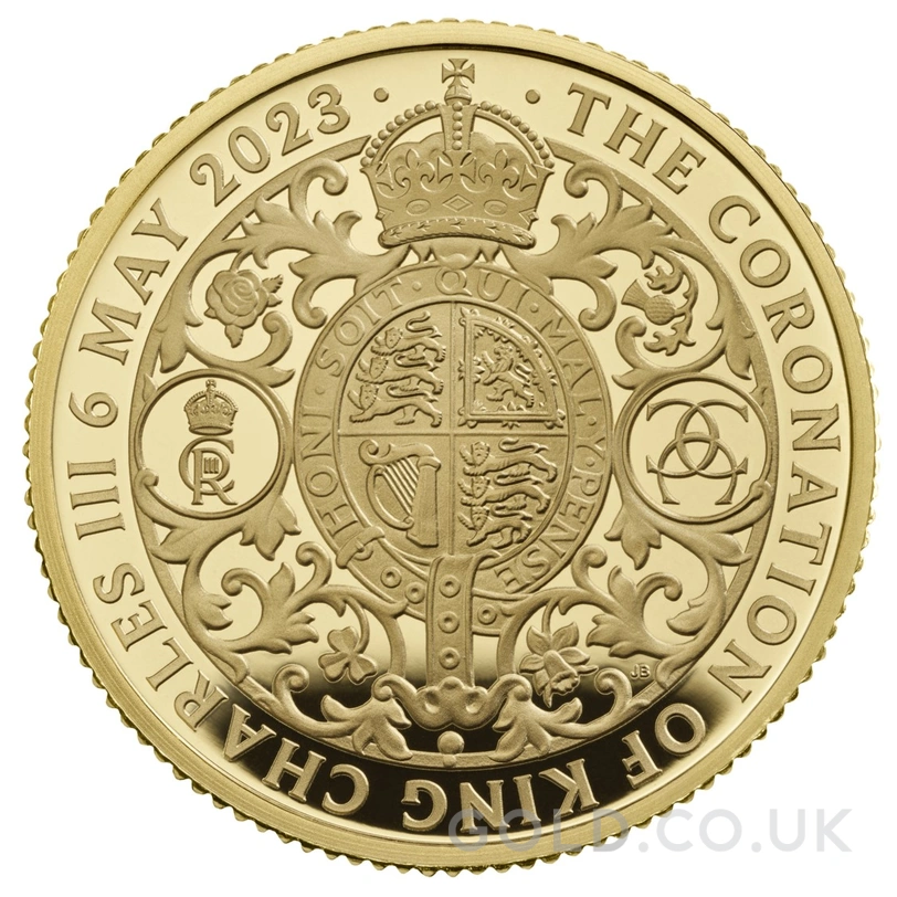2023 1/4oz Gold Coronation of King Charles III Proof Coin Boxed