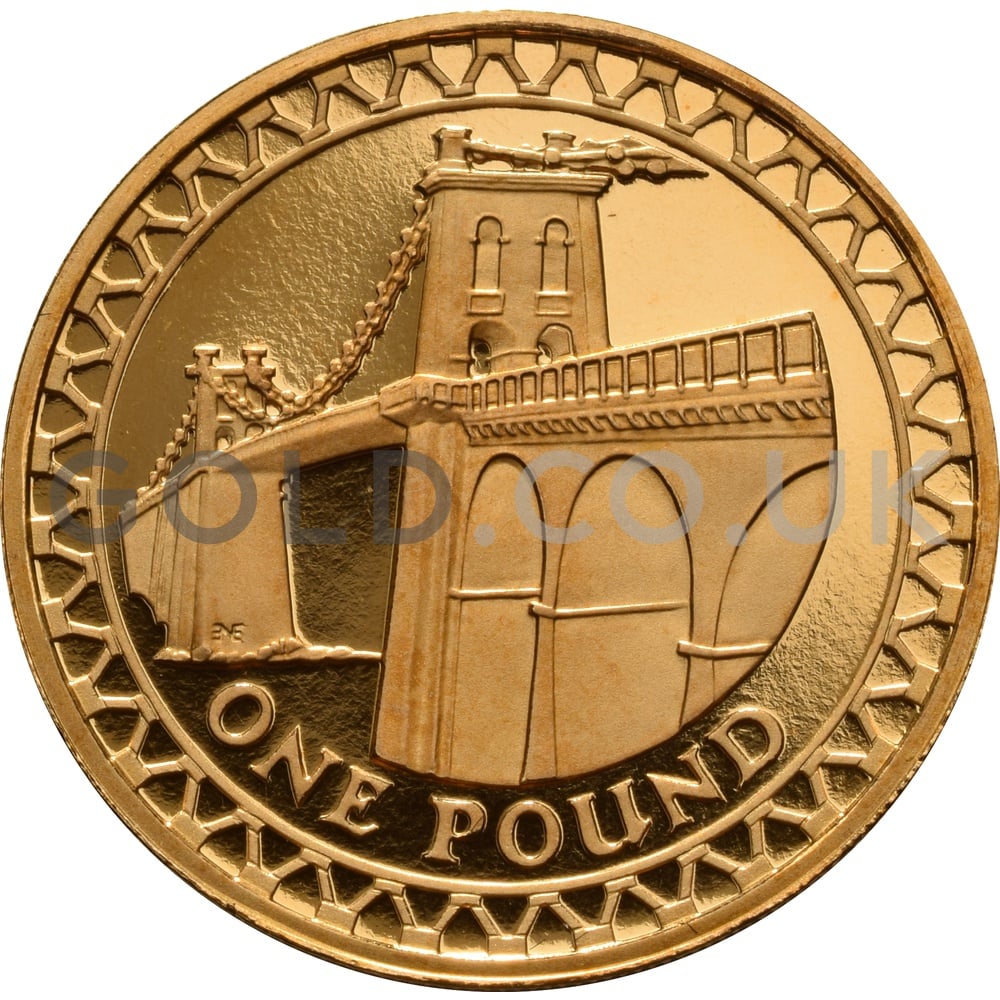 One Pound Gold Coin 2002 2016 GOLD.co.uk From £971.90