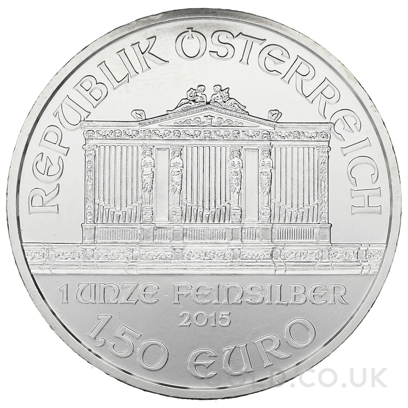 2015 Austrian Philharmonic Silver Coin 1oz