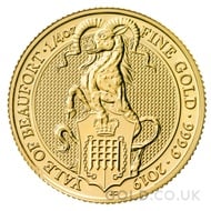 The Yale of Beaufort - 1/4oz Gold Coin (2019)