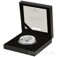 2023 Morgan le Fay Myths & Legends 2oz Proof Silver Coin Boxed