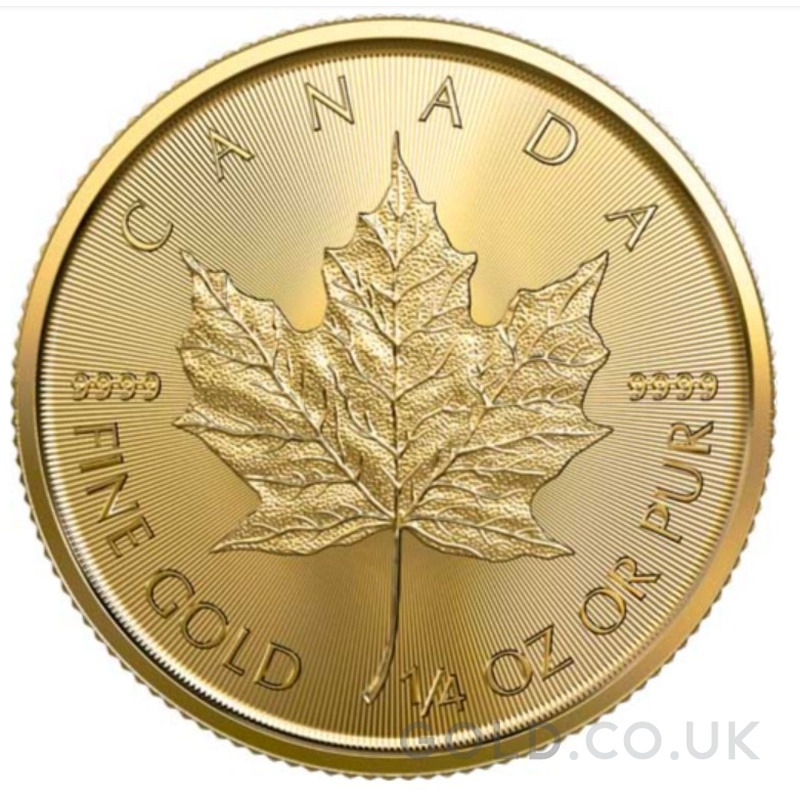 2023 1/4oz Canadian Maple Leaf Gold Coin